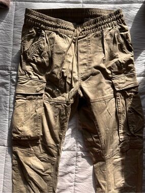 H&M Khaki Tan Cargo Pants
